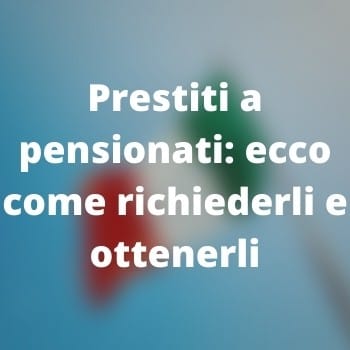         Prestiti a pensionati
