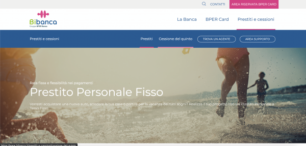 Bibanca – Prestito Personale Fisso fino a 30 000 €