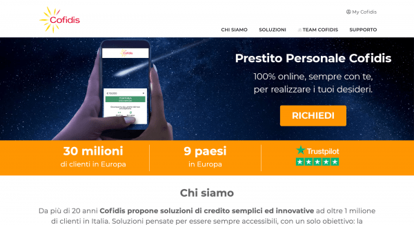 Cofidis - Prestito fino a 30 000 €