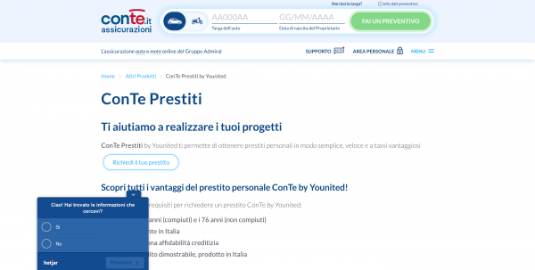Conte.it - Prestito fino a 50 000 €